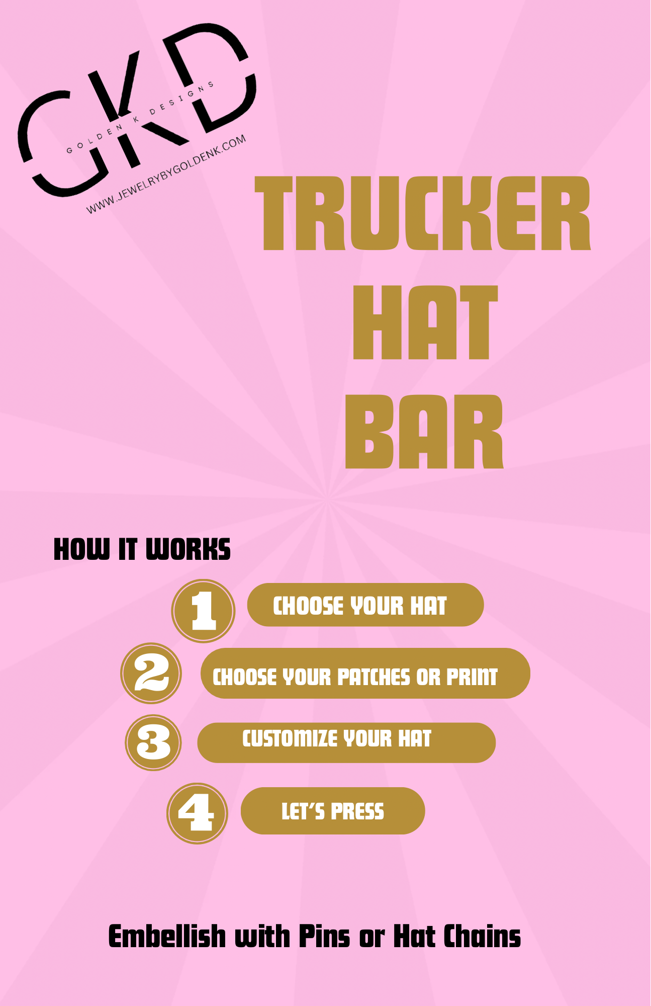Trucker Hat Bar