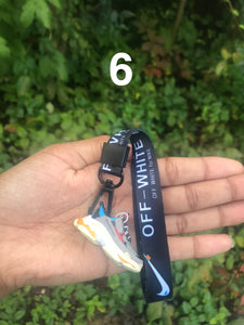Off-White Sneaker Keychains