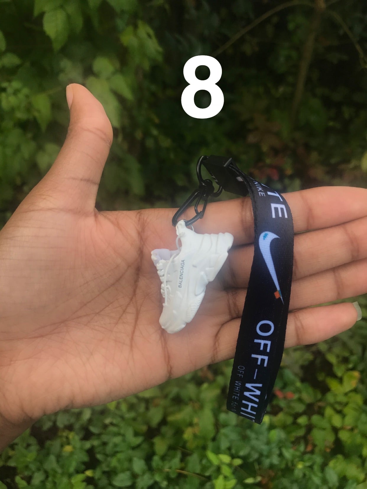Off-White Sneaker Keychains